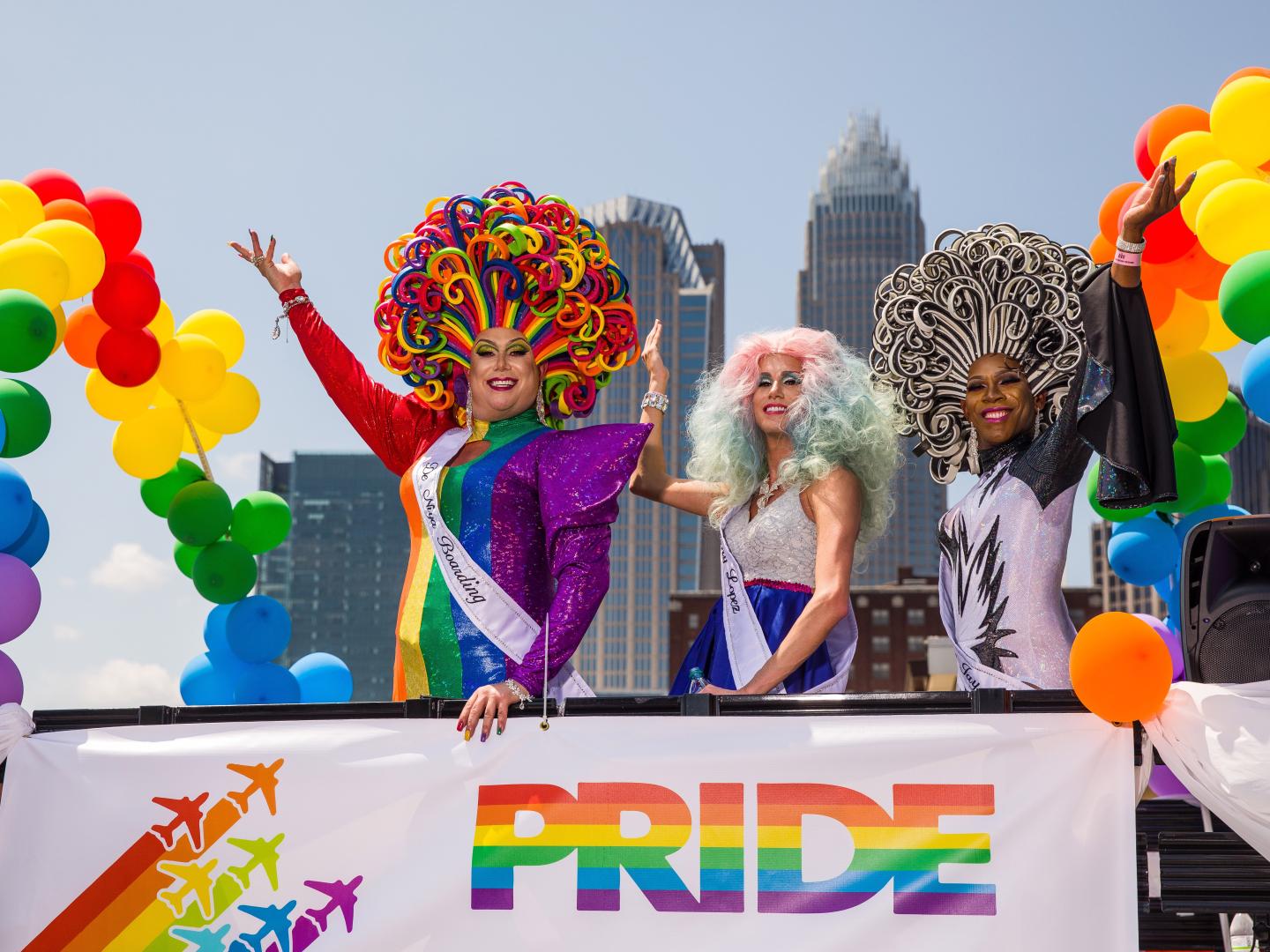 Artistas en Charlotte Pride Festival & Parade en Uptown Charlotte, Carolina del Norte