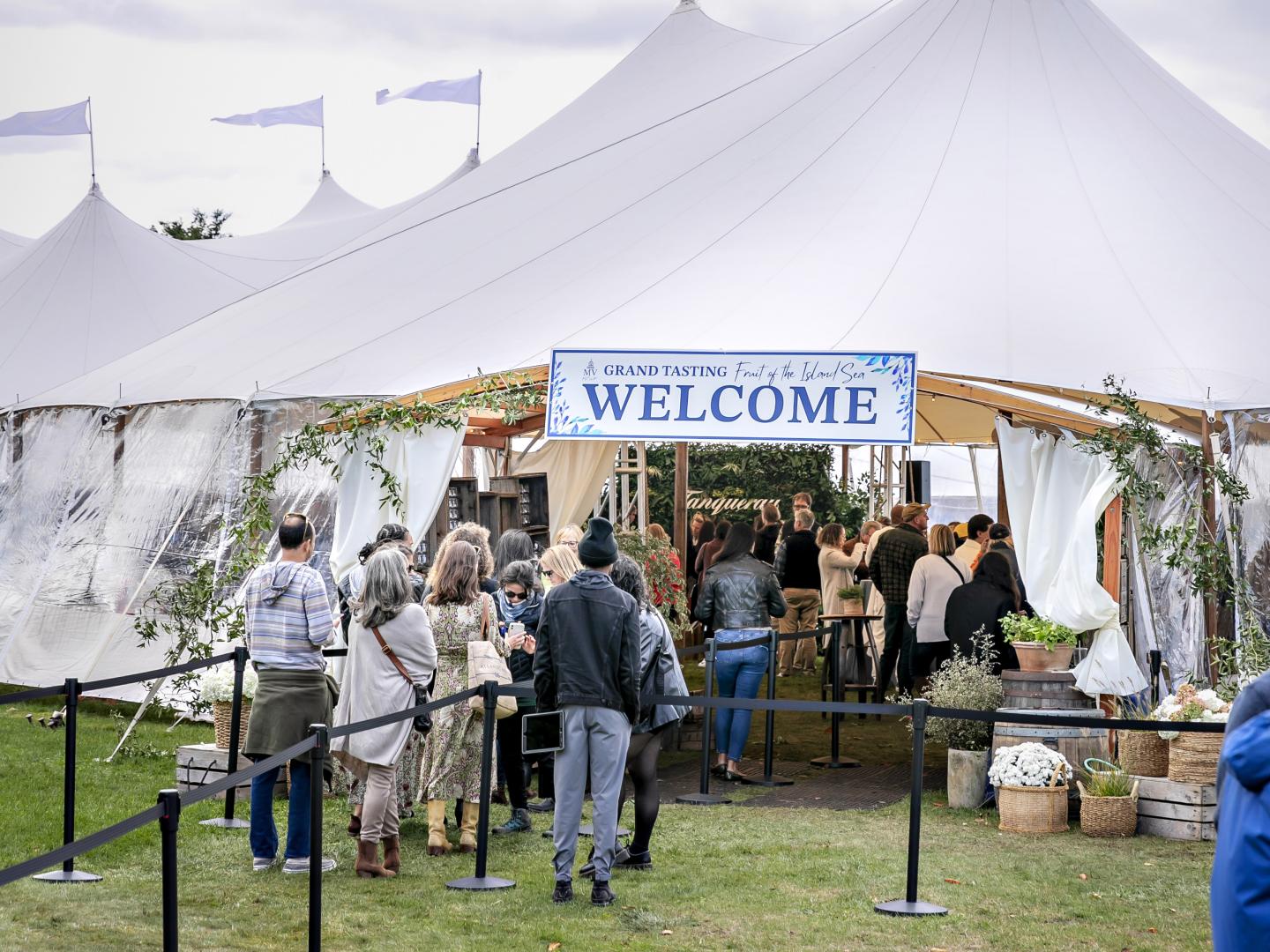 Das Martha’s Vineyard Food & Wine Festival auf Martha's Vineyard, Massachusetts