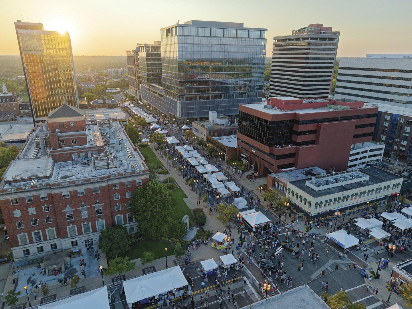 The Saint Louis Art Fair in St. Louis, Missouri  