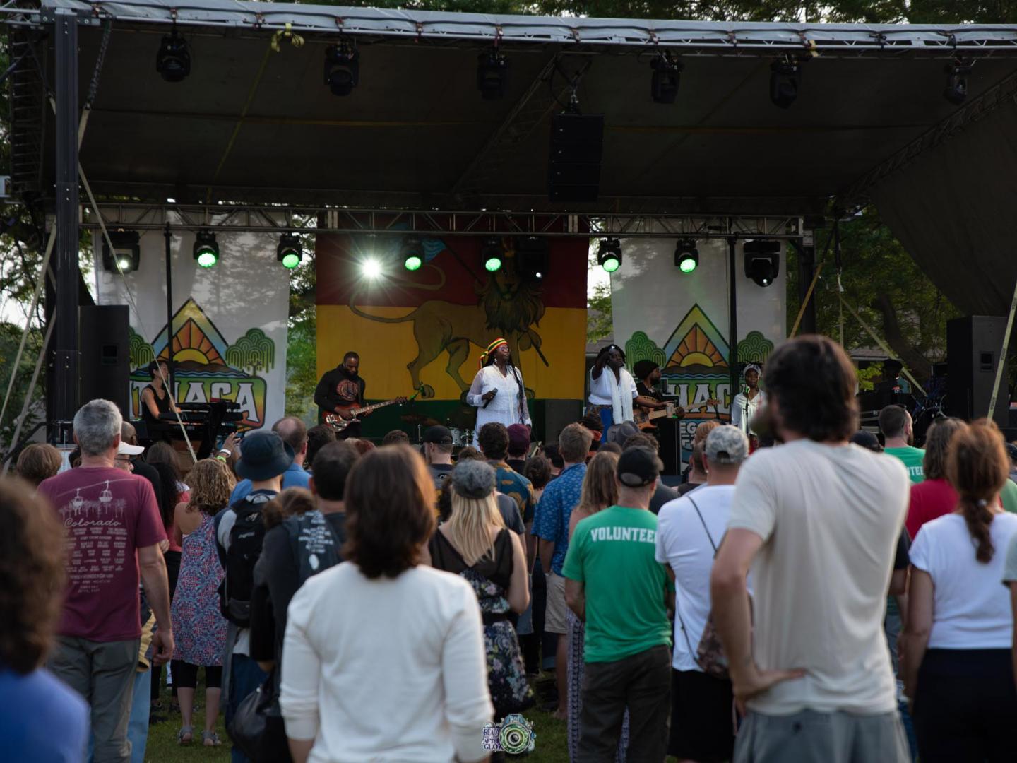 Reggae Fest en Stewart Park en Ithaca, Nueva York