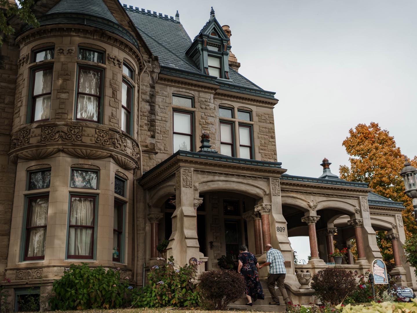 Historic home tour in St. Joseph, Missouri