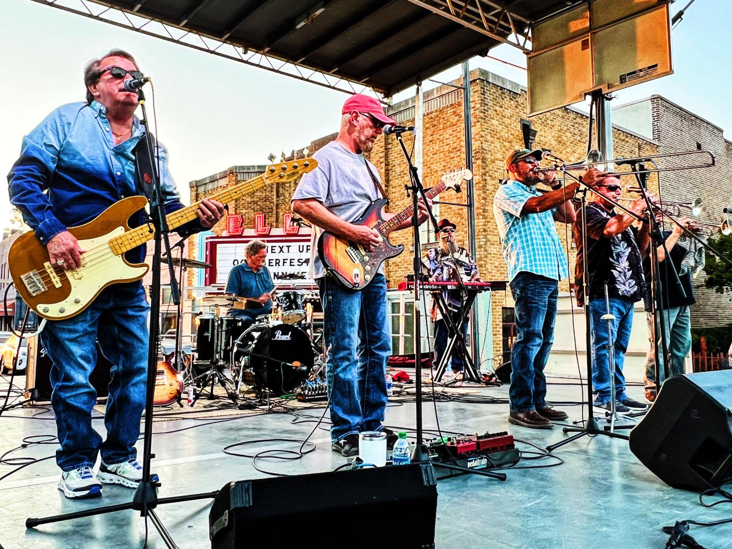 A live performance during Octoberfest in Cleveland, Mississippi