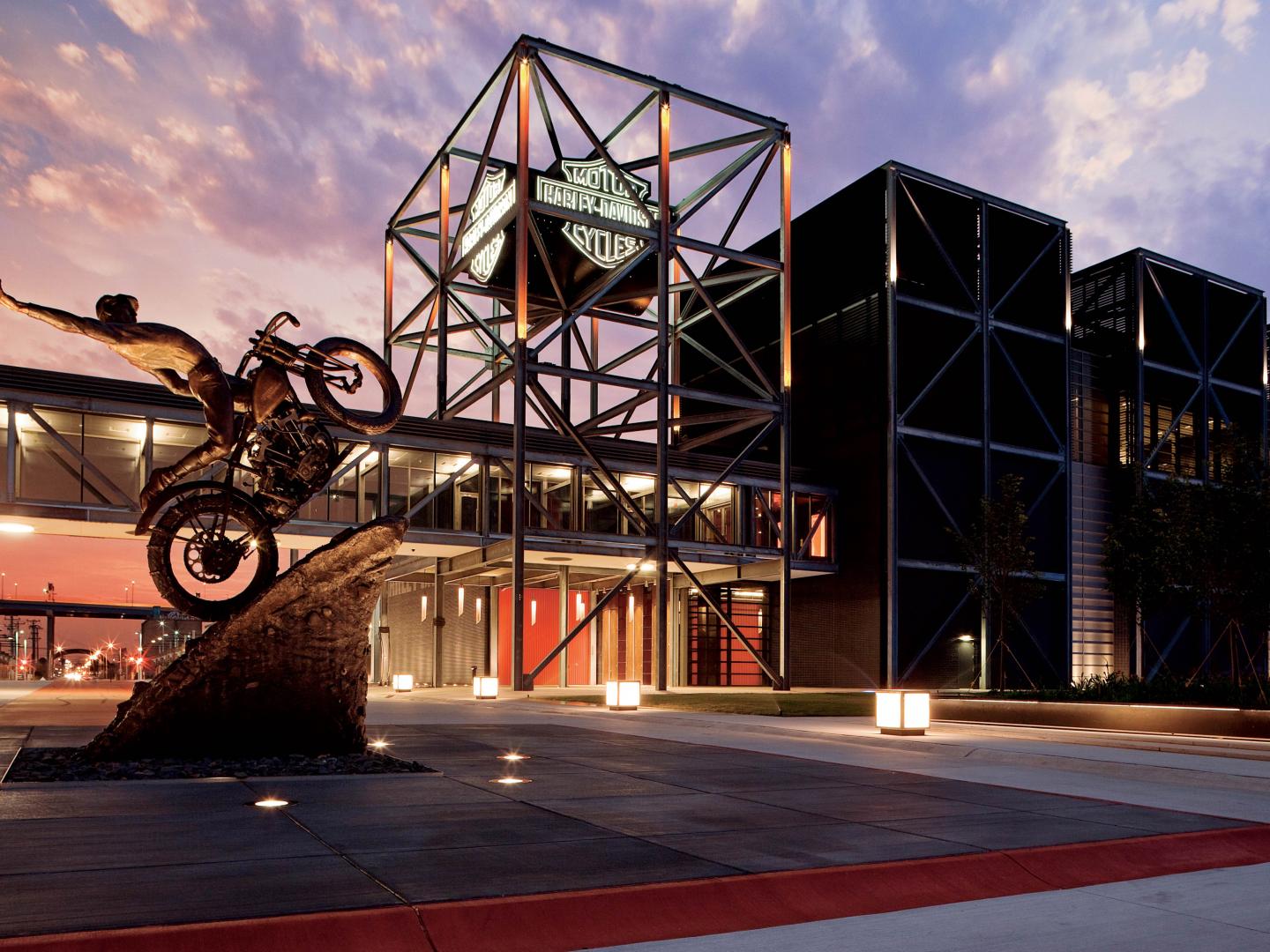 Harley Davidson Museum in Milwaukee, Wisconsin