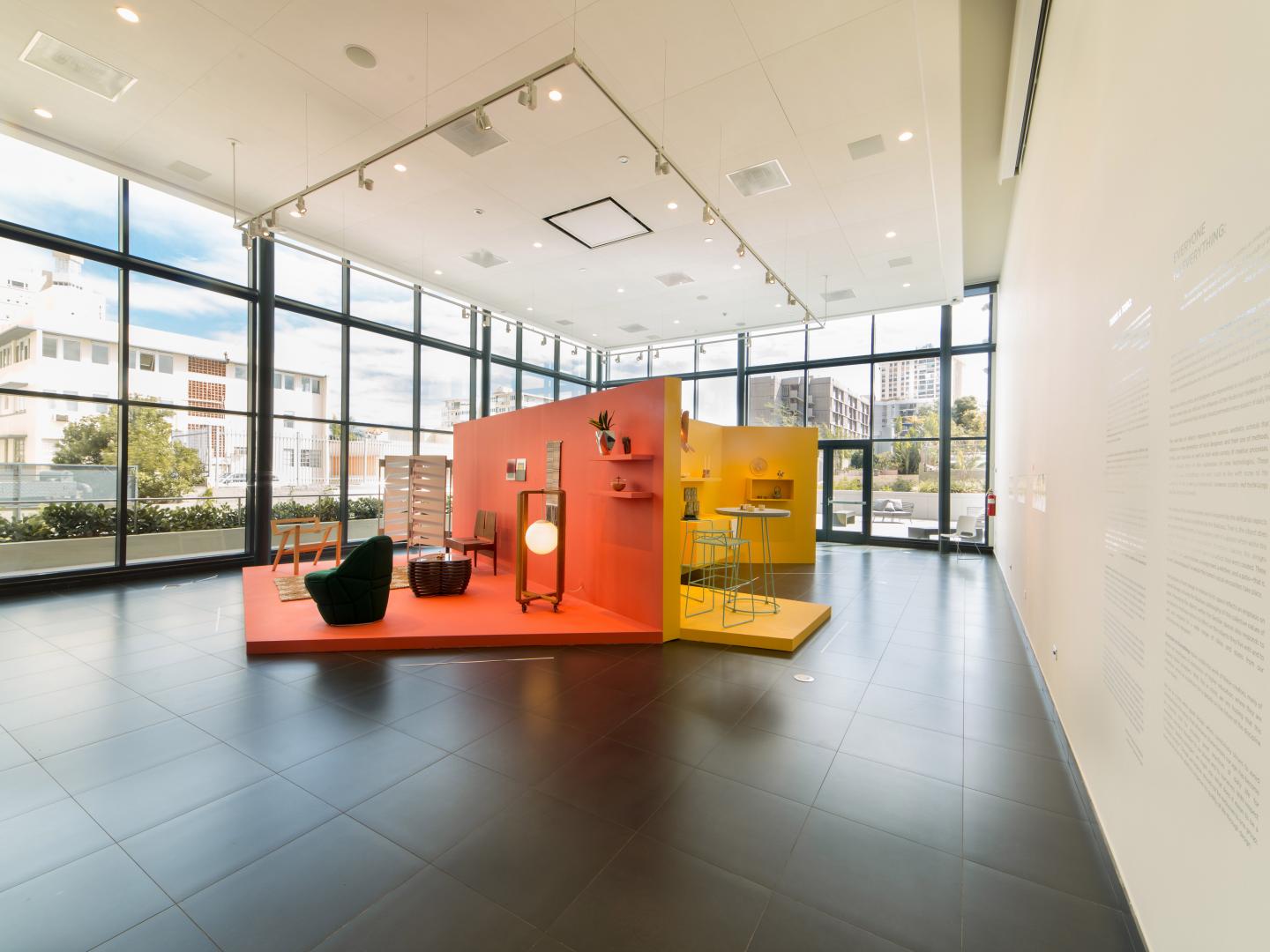 푸에르토리코의 미라마르 아트디자인 박물관의 내부