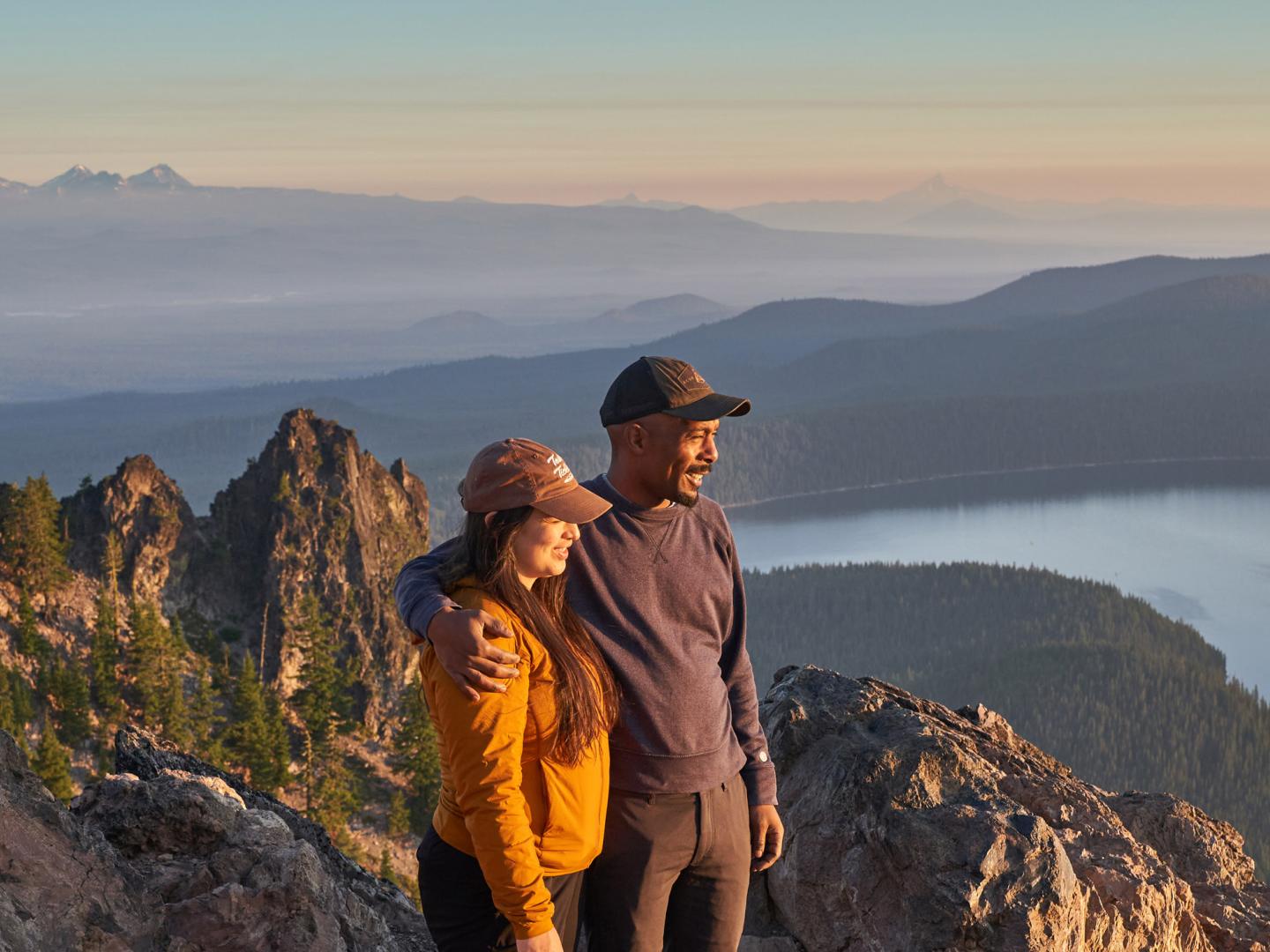Paulina Peak in the Newberry National Volcanic Monument near Bend, Oregon