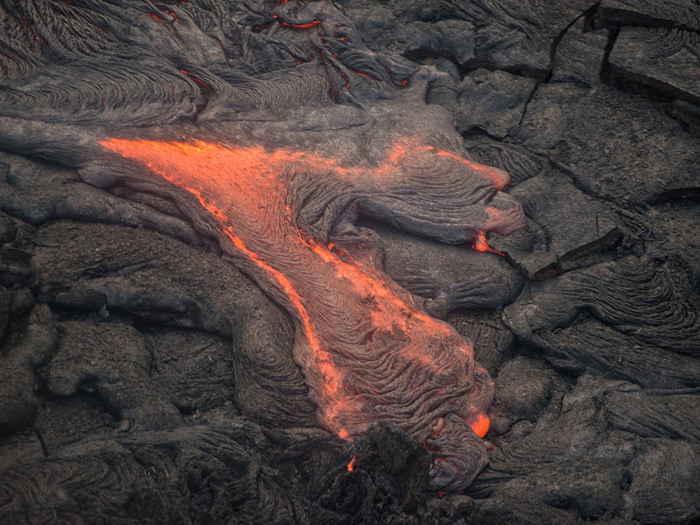 Lava flow within Hawaiʻi Volcanoes National Park