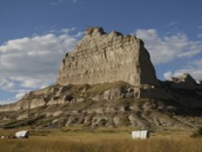 Scotts Bluff National Monument, a historic trail landmark