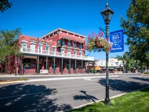 The St. Charles Hotel, built in the 1860s, in downtown Carson City The St. Charles Hotel, built in the 1860s, in downtown Carson City
