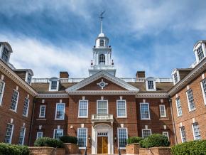 乔治亚复兴风格的特拉华州议会大厦巧妙运用手工砖元素装饰 乔治亚复兴风格的特拉华州议会大厦巧妙运用手工砖元素装饰