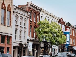 Charming small-town atmosphere along Historic Main Street Charming small-town atmosphere along Historic Main Street