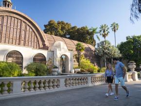 Strolling through Balboa Park in San Diego, California Strolling through Balboa Park in San Diego, California