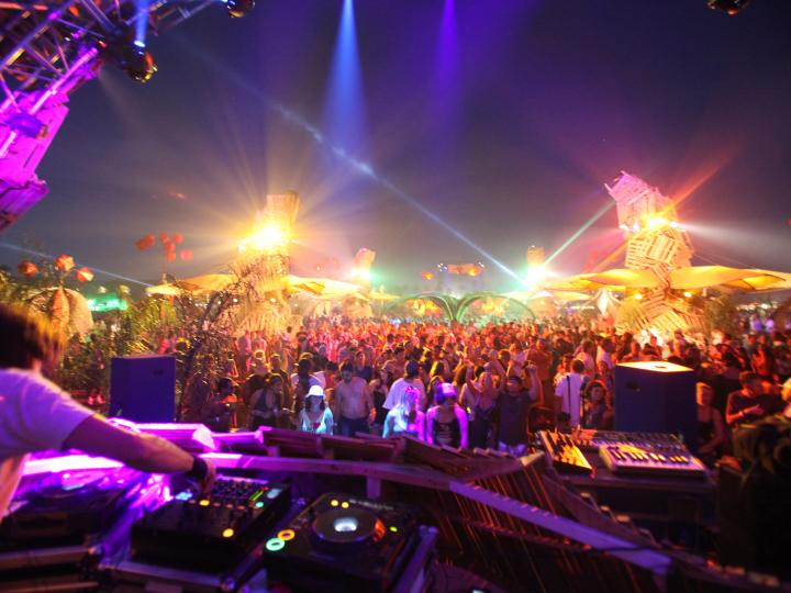 The crowd at Coachella