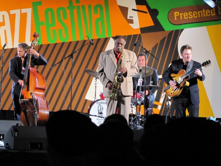 Une scène enflammée au Monterey Jazz Festival