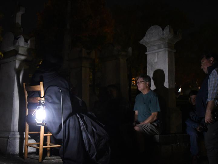 L’événement annuel Déjà vu Spirit Reunion au Ste. Geneviève Memorial Cemetery, à Sainte-Geneviève, Missouri