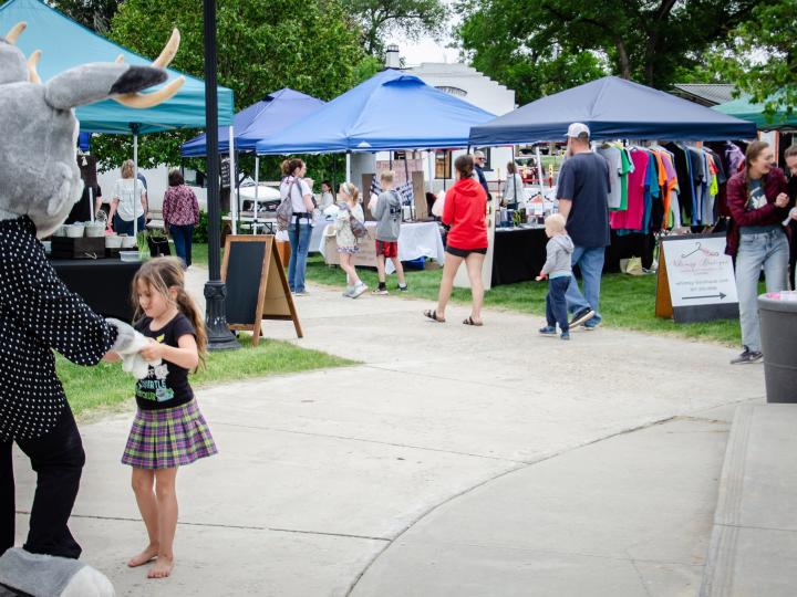 Festas do Jackalope Days em Douglas, Wyoming