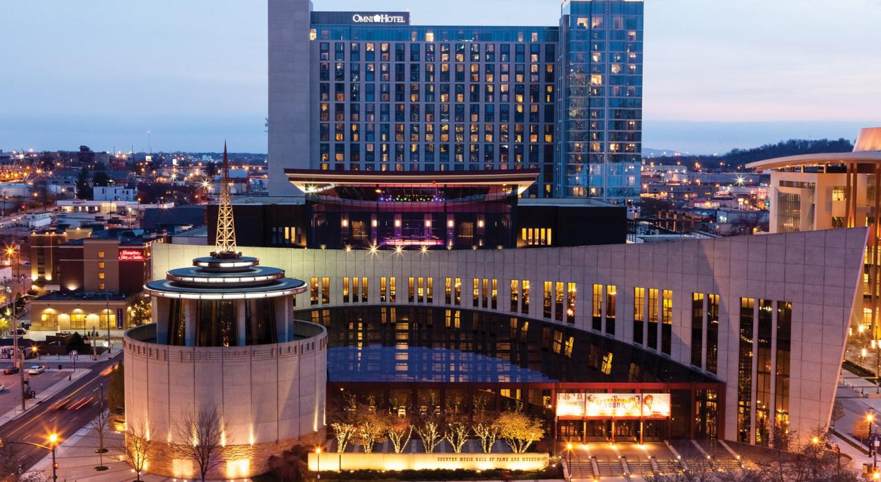 田纳西州纳什维尔的乡村音乐名人堂博物馆