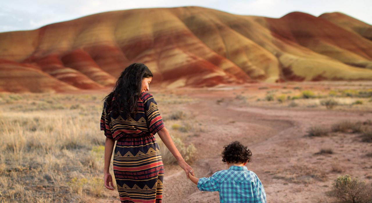 Explorando las Painted Hills en el este de Oregón