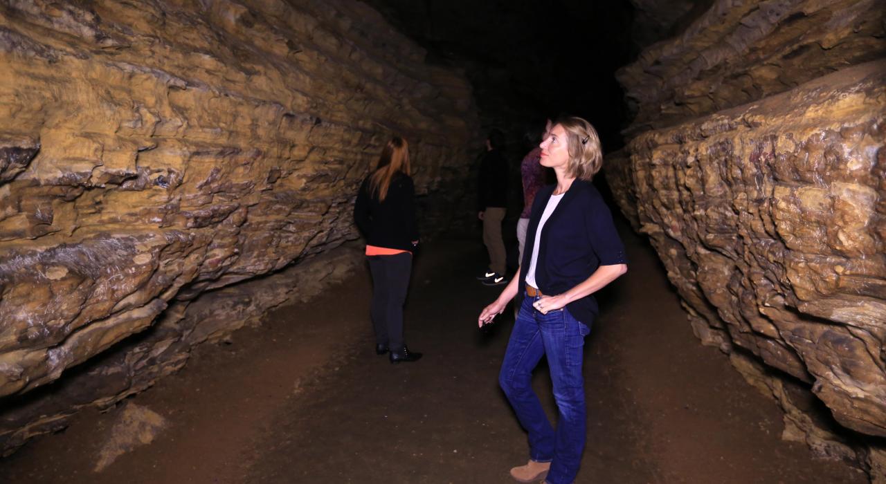 La grotte de Mark Twain à Hannibal, Missouri