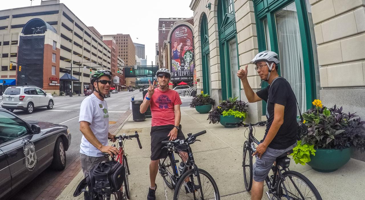 Excursion à vélo à Indianapolis, Indiana