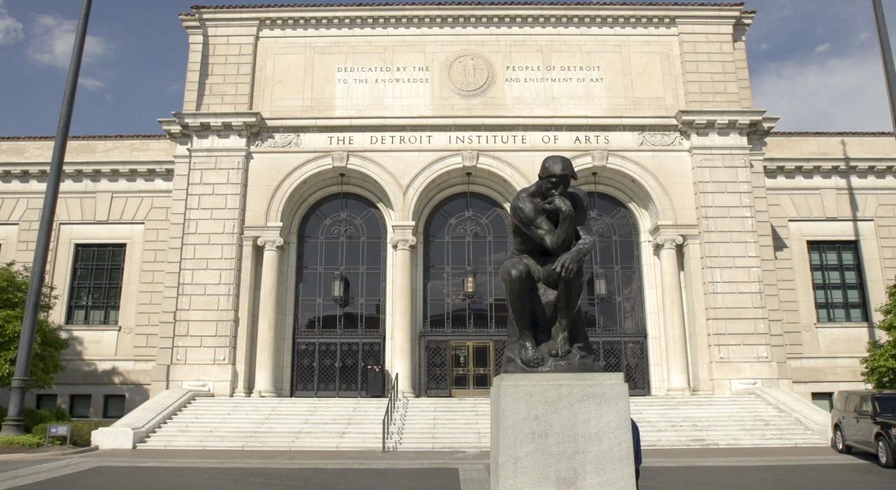 Le Detroit Institute of Arts Museum, dans le Michigan 