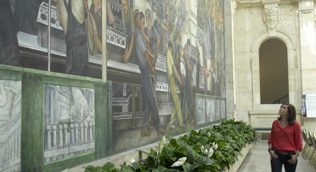 Les Detroit Industry Murals de Diego Rivera, une série de 27 fresques à Détroit, Michigan