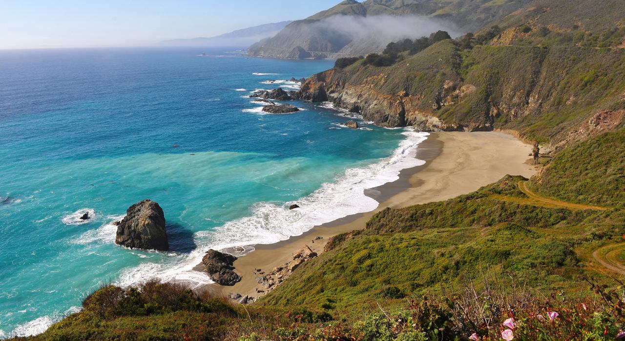 Paradise Beach outside Cambria, California
