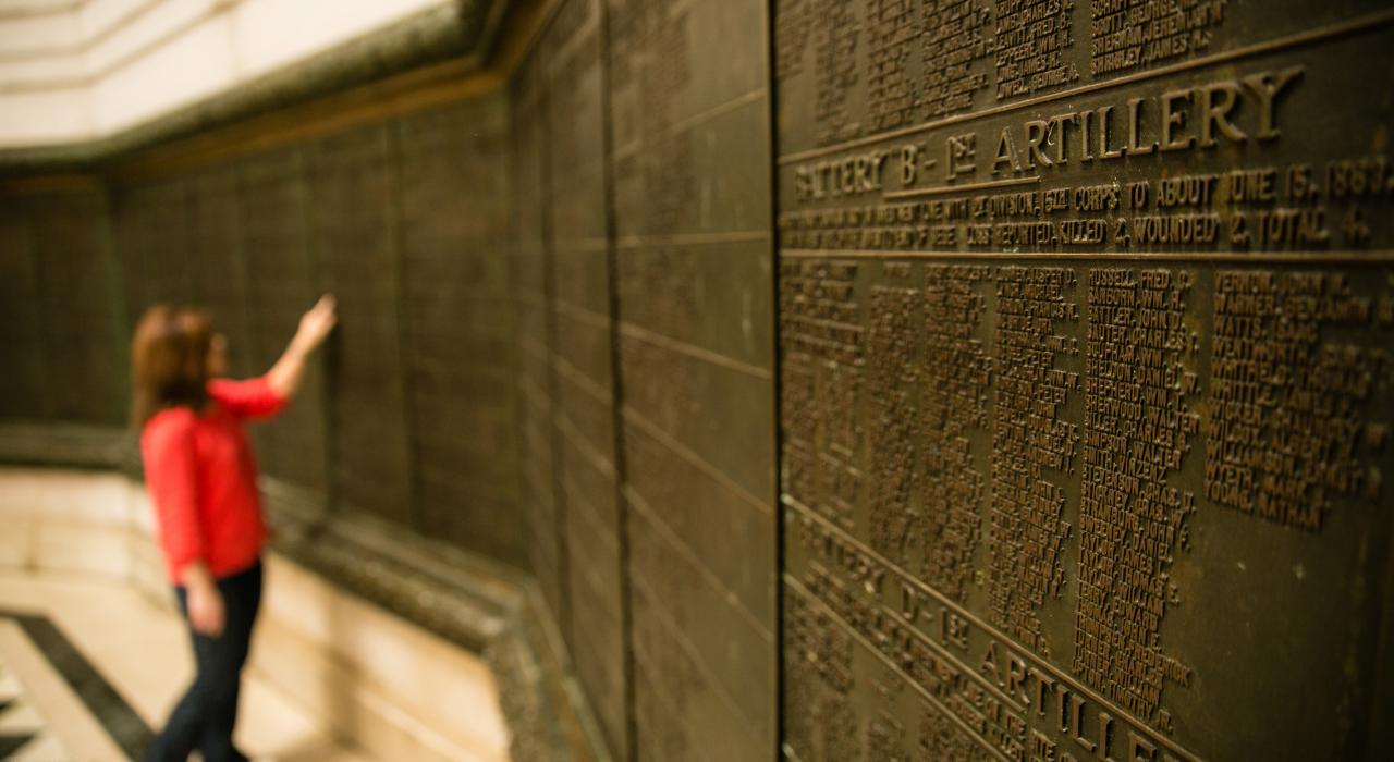 ミシシッピ州のビックスバーグ国立軍事公園の記念碑