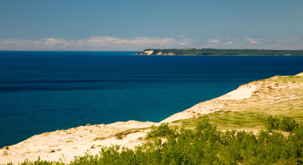 Spectacular Lake Michigan views in Traverse City, Michigan
