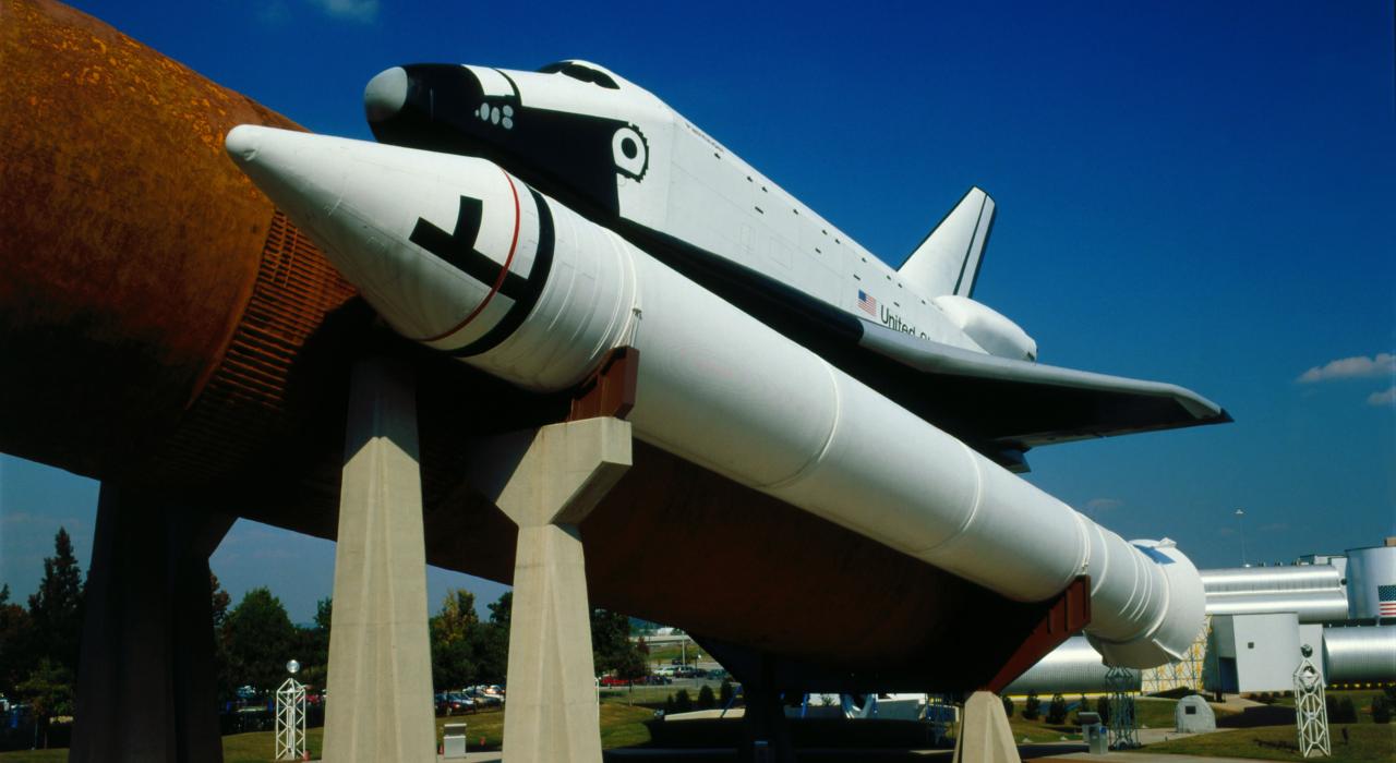 亨茨维尔美国宇航及火箭中心航空飞船的复制品