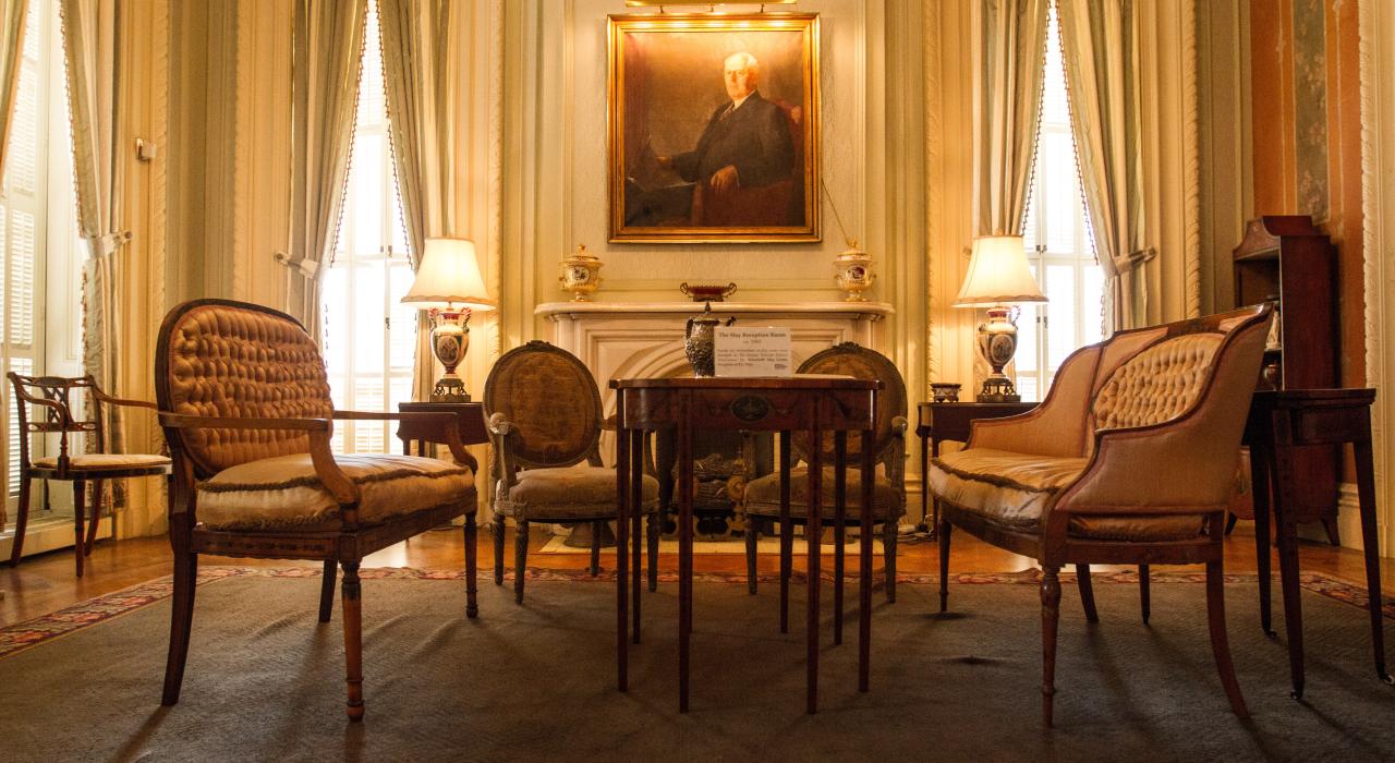 조지아 주 메이컨의 헤이 하우스 응접실