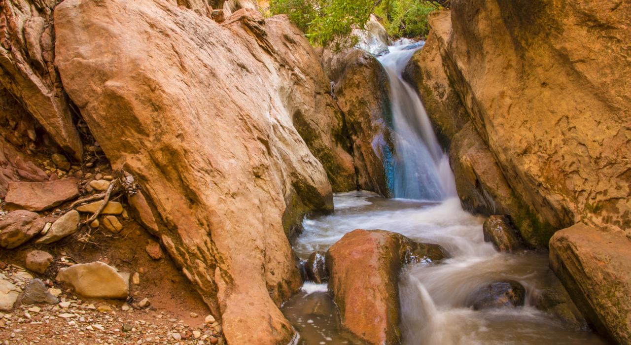Kanarraville Falls in Cedar City, Utah