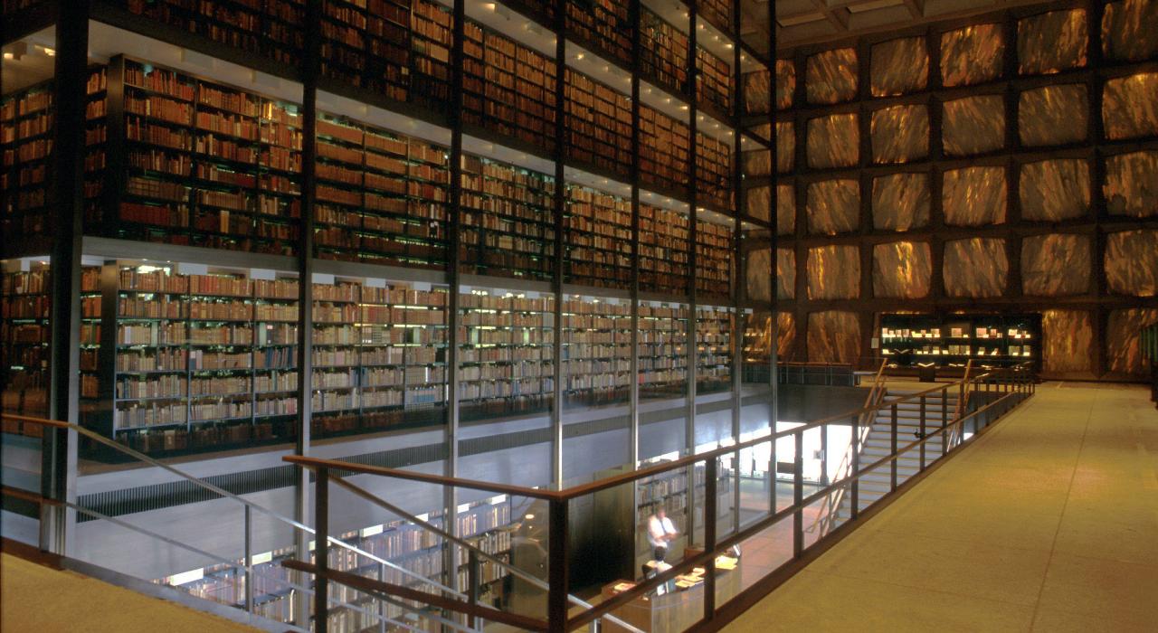 예일대학교의 바이네케 고문도서관 탐방해보기