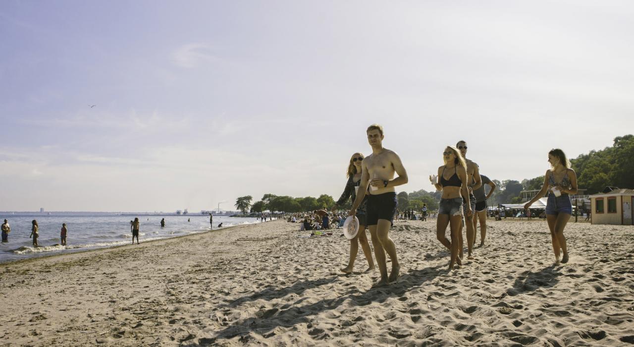 Un après-midi récréatif à Bradford Beach