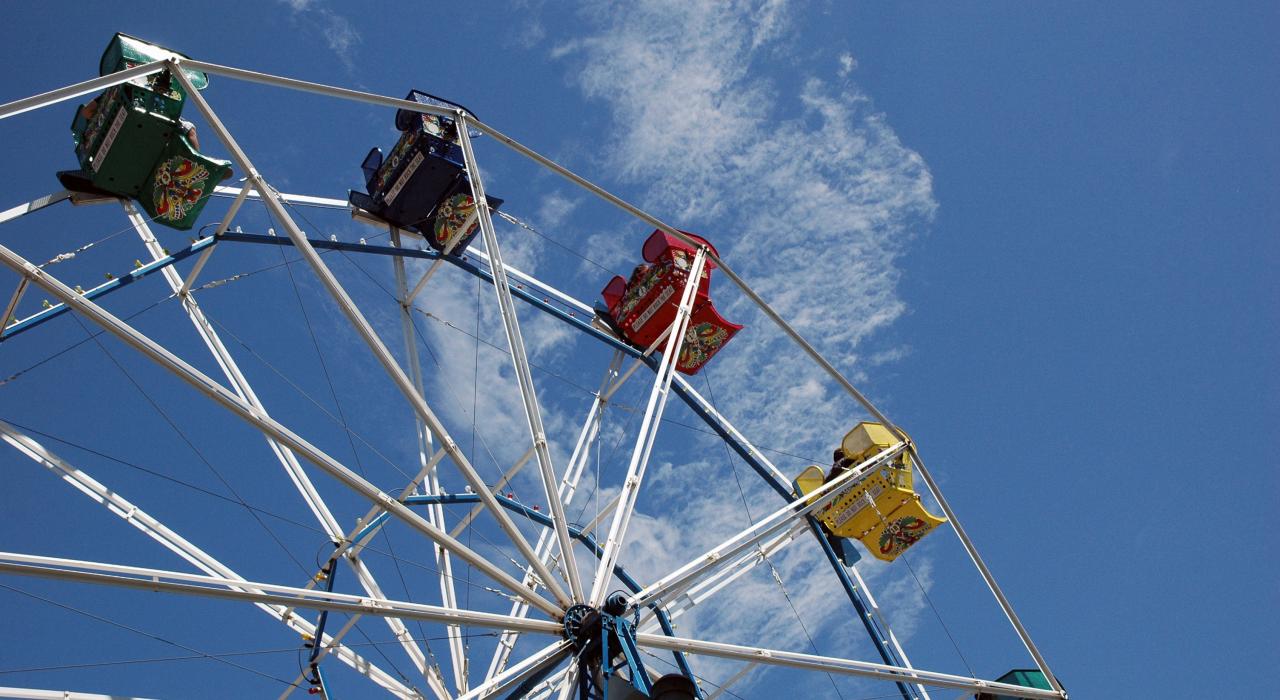 Ferris wheel at the Bay Beach Amusement Park