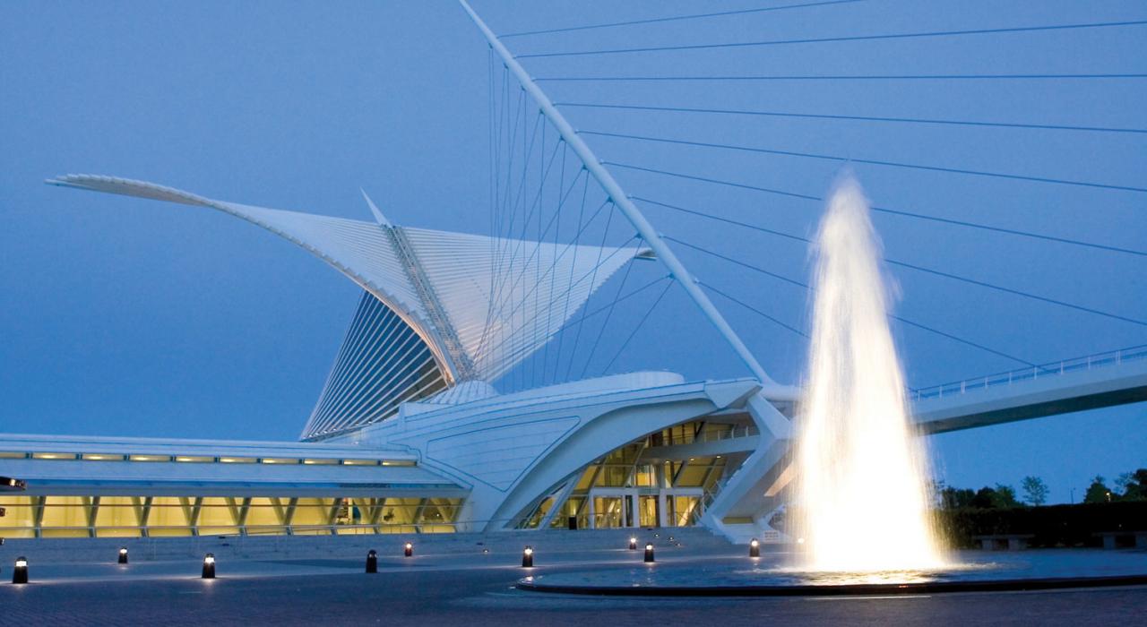 L'architecture avant-gardiste du Milwaukee Art Museum