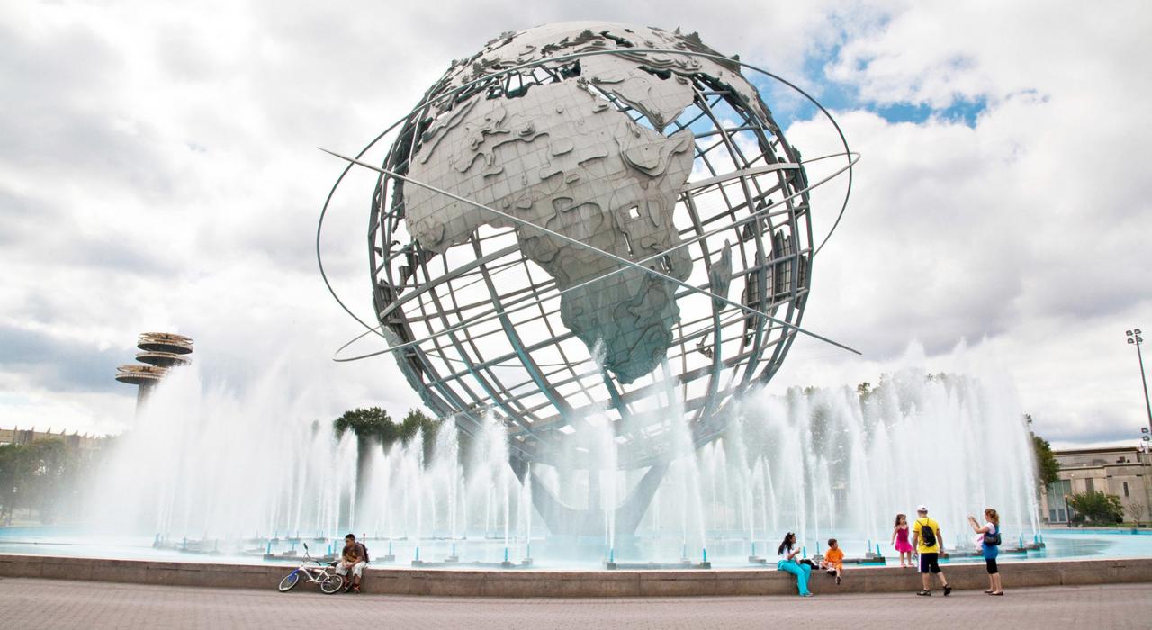 Unisphere no Flushing Meadows Corona Park