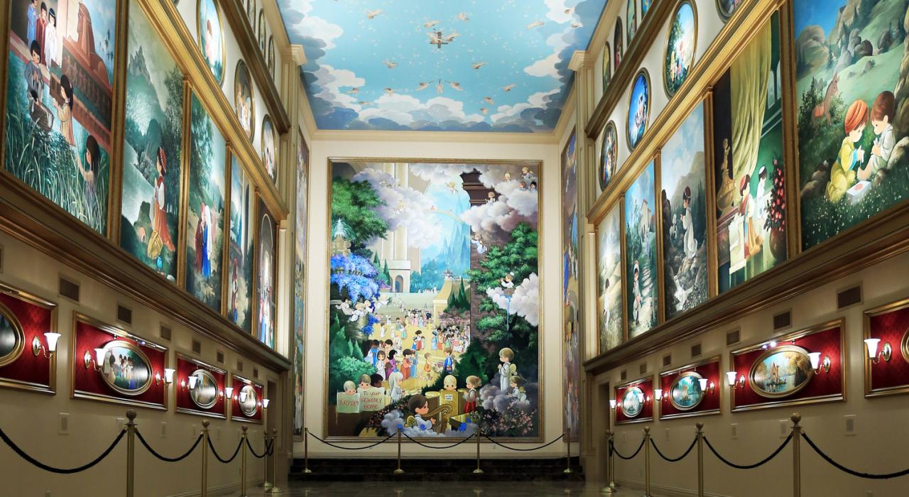 Intérieur de la Precious Moments Chapel