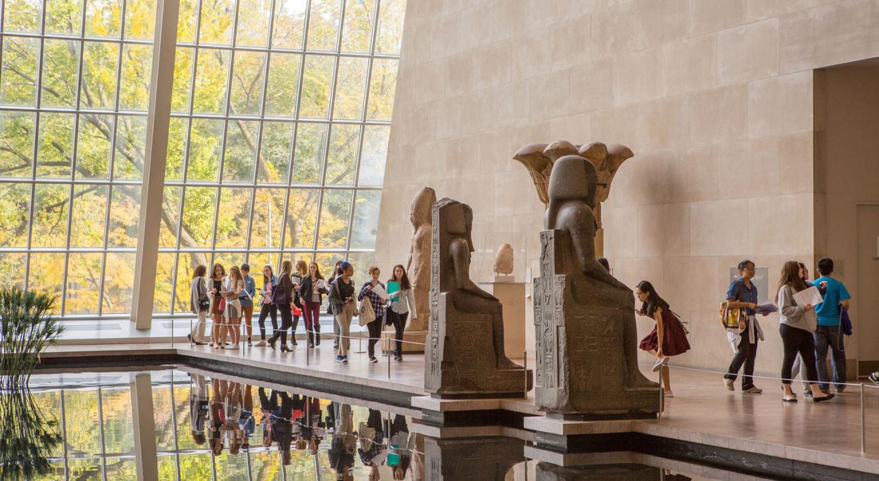 Os encantos do Templo de Dendur no Metropolitan Museum of Art
