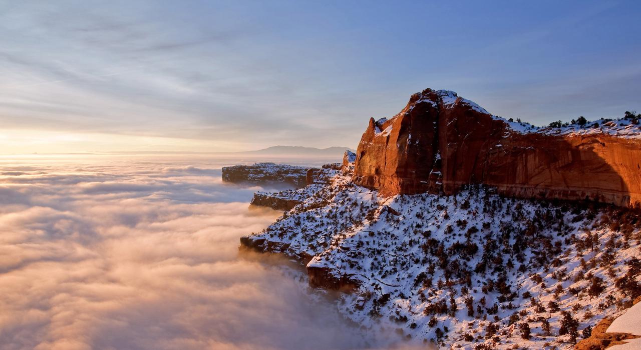 캐니언랜즈 국립공원의 아일랜드 인 더 스카이