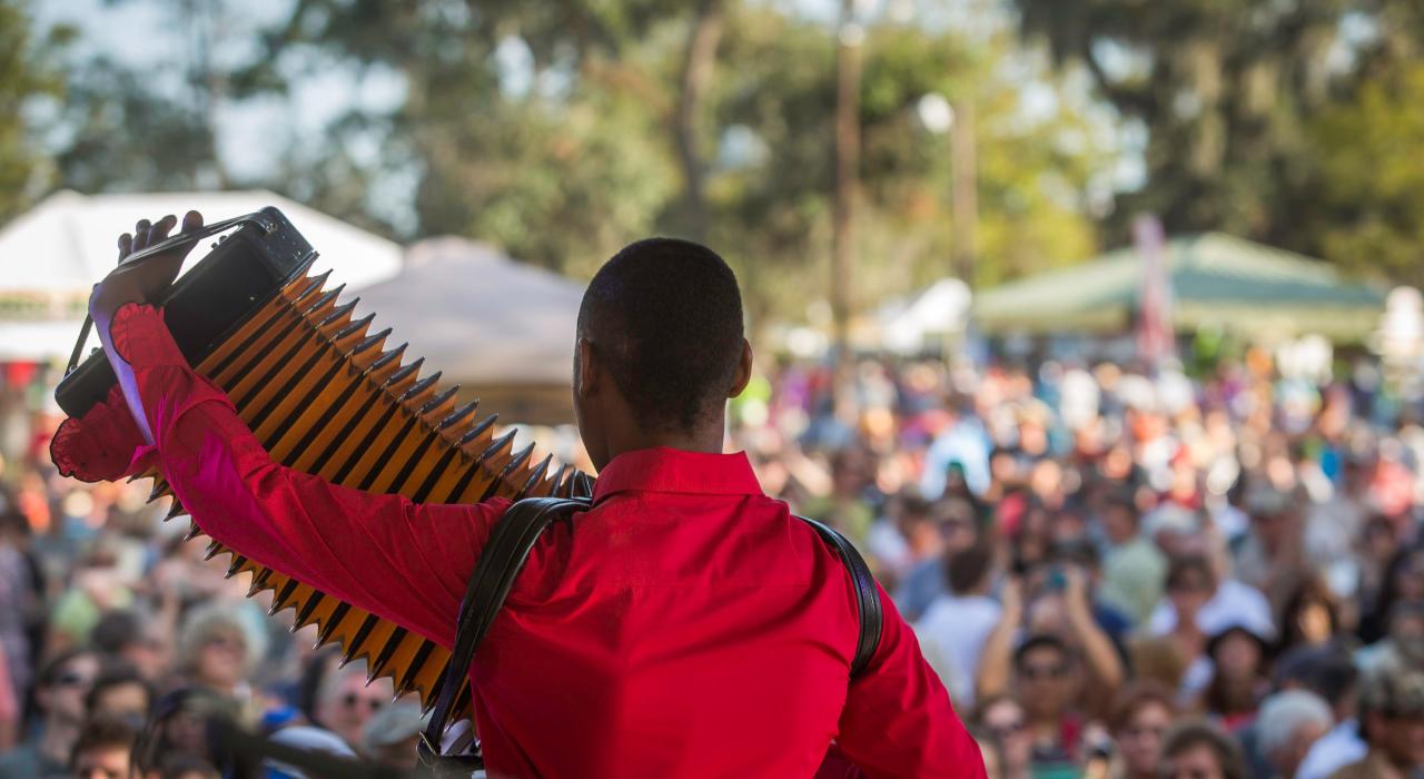 Festivals Acadiens et Créoles, music, food and craft festival in Lafayette, Louisiana