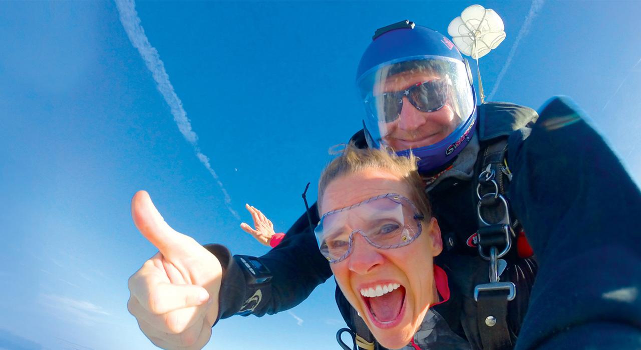 Saut en parachute en tandem pour une vue imprenable sur toute la Californie du Sud