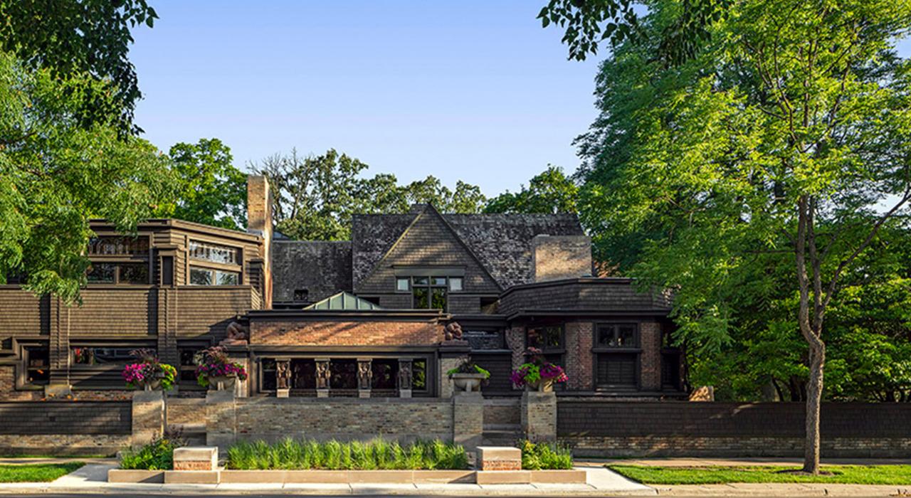Vista exterior de Frank Lloyd Wright Home and Studio