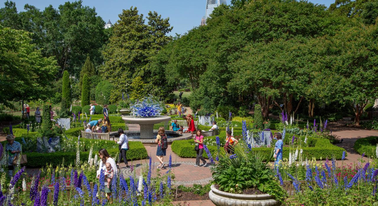 Strolling the colorful pathways of the Atlanta Botanical Garden