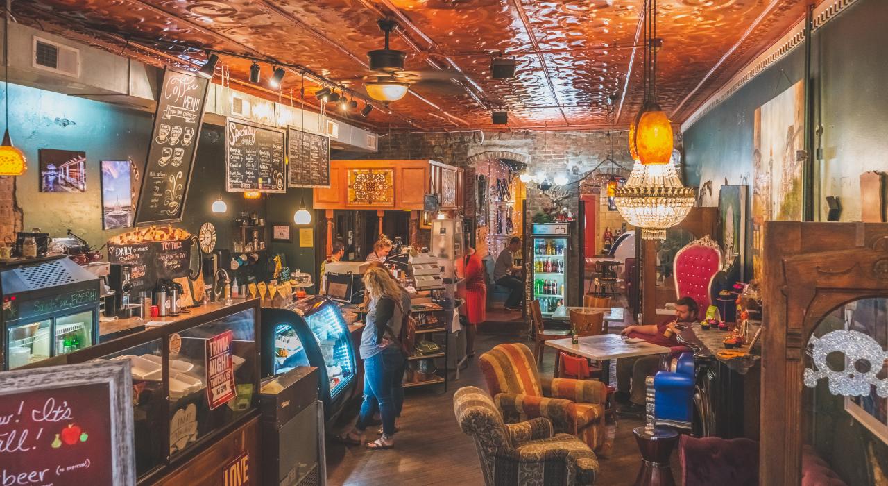 Detalles encantadores en Creme Coffee House