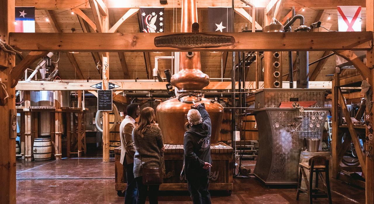 Excursão na Leiper's Fork Distillery na Tennessee Whiskey Trail