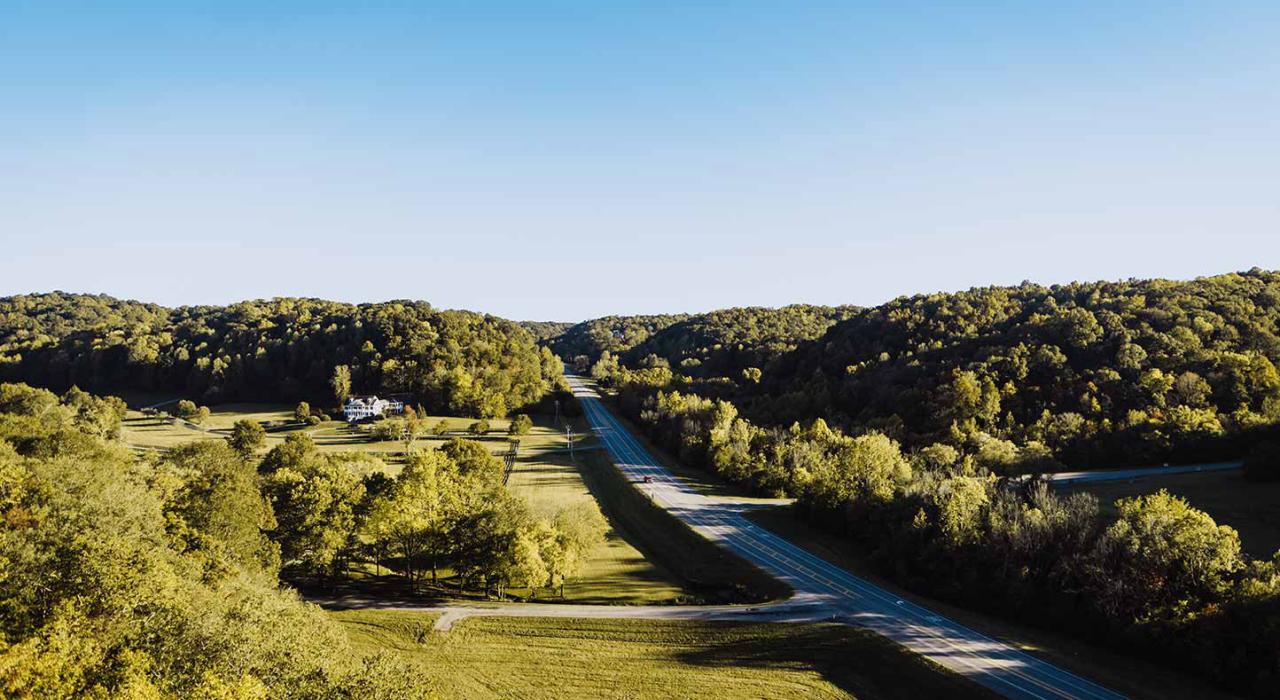 Belas paisagens e passeios tranquilos em Franklin