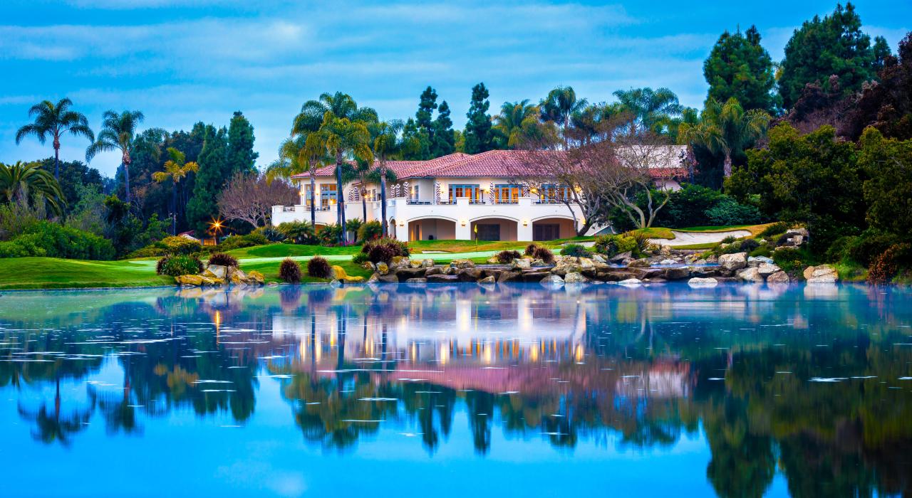 A beautiful day at Park Hyatt Aviara golf course