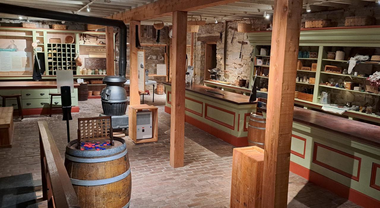 The 1850s general store and museum at the Jefferson Landing State Historic Site