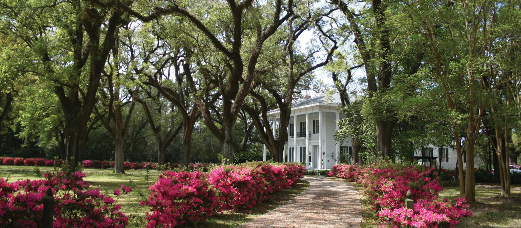 The historic Bragg-Mitchell Mansion in Mobile