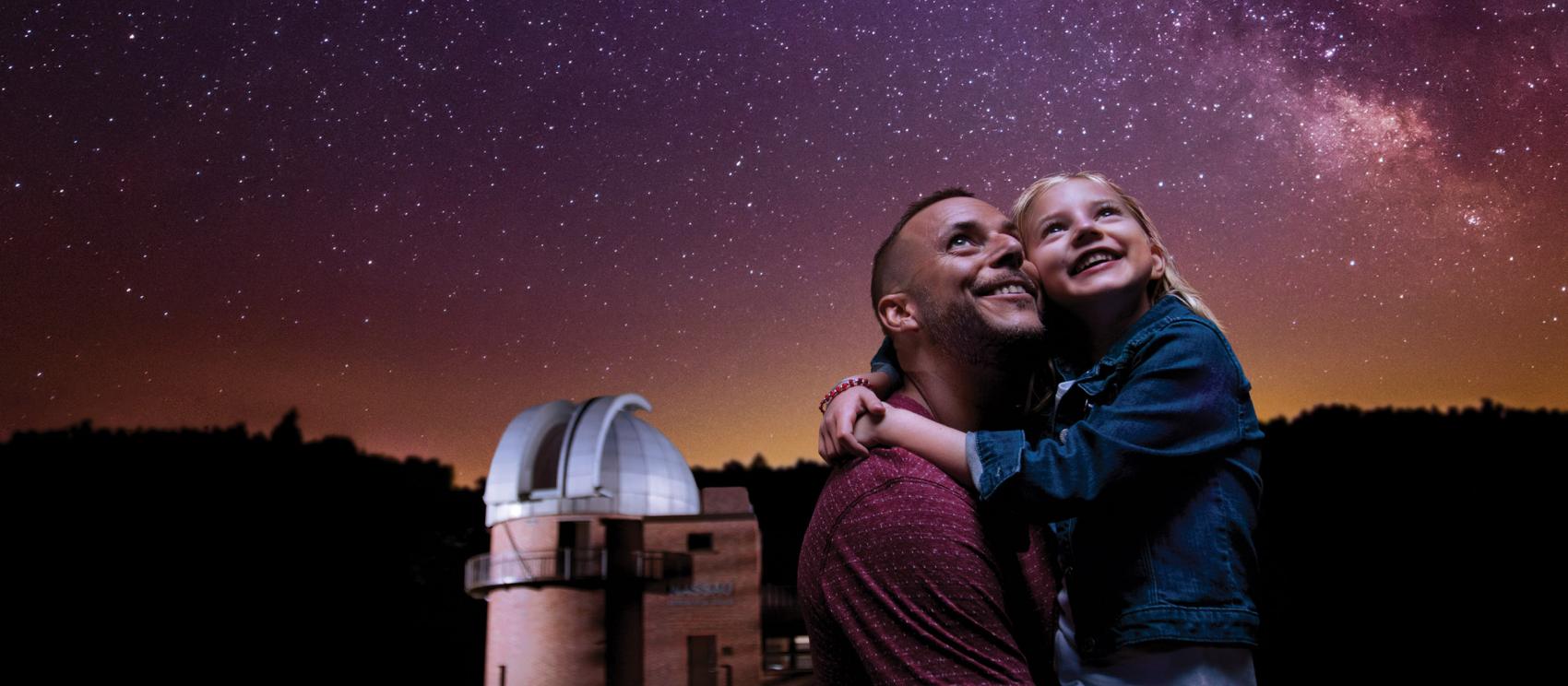 Stargazing at Observatory Park in Montville